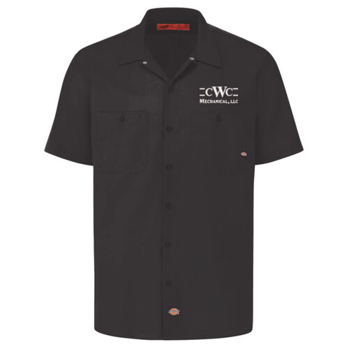 Dickies - Industrial Short Sleeve Work Shirt - White Thread Thumbnail