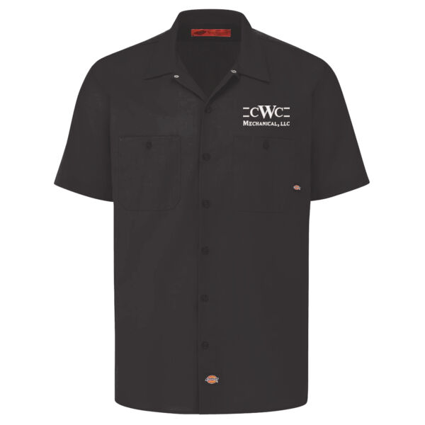 Dickies - Industrial Short Sleeve Work Shirt - White Thread Thumbnail