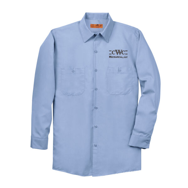 Red Kap® - Long Sleeve Industrial Work Shirt Thumbnail