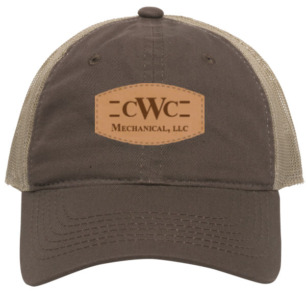 Patch Cap - Outdoor Cap - Garment Washed Hook Loop Thumbnail